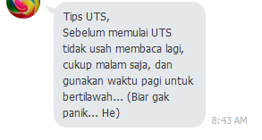 tips UTS 4